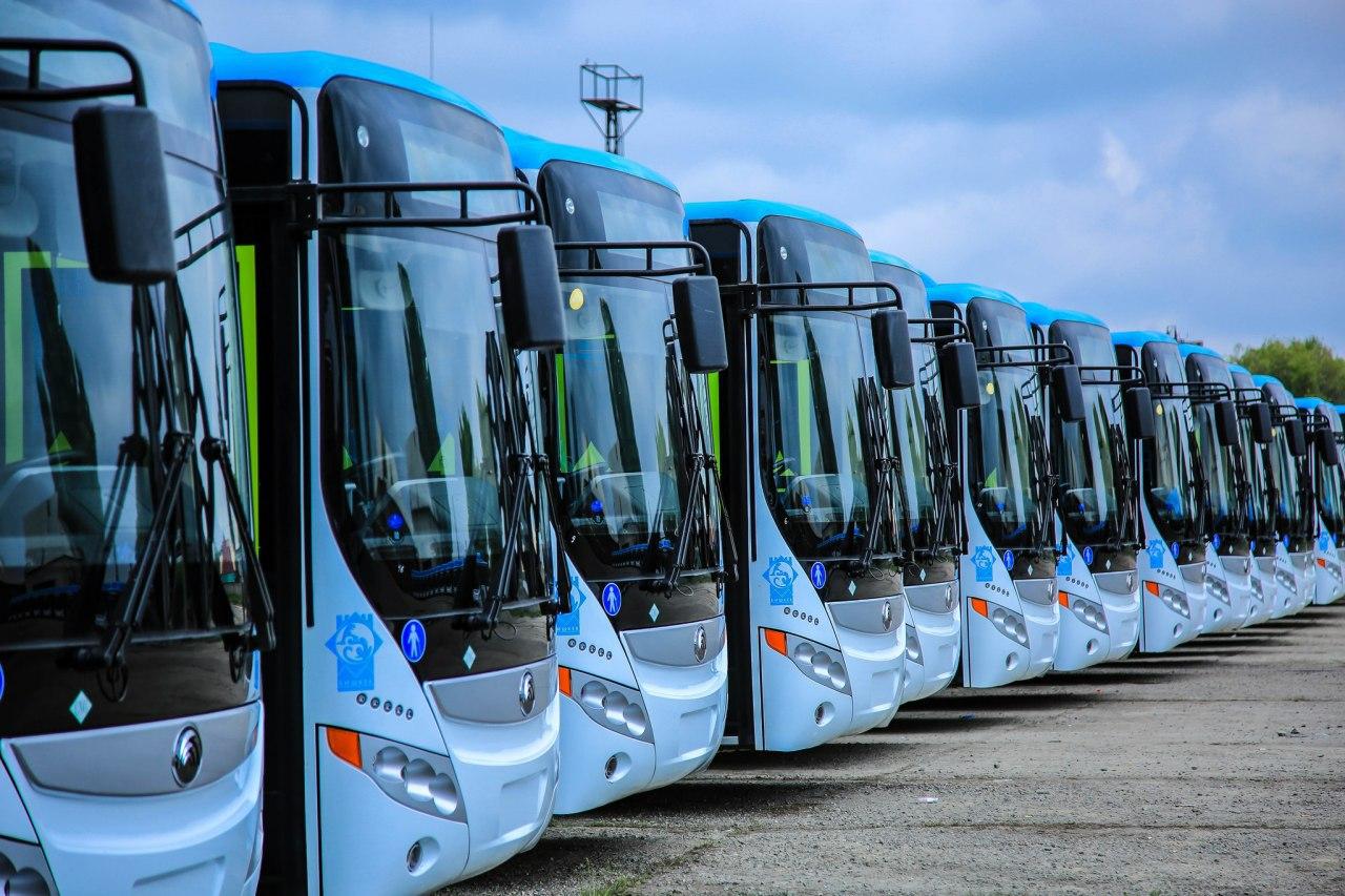 Глобальное обновление автобусов в Бишкеке