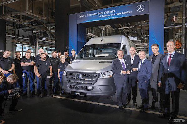 Новый представитель класса LCV от Mercedes-Benz Vans – eSprinter