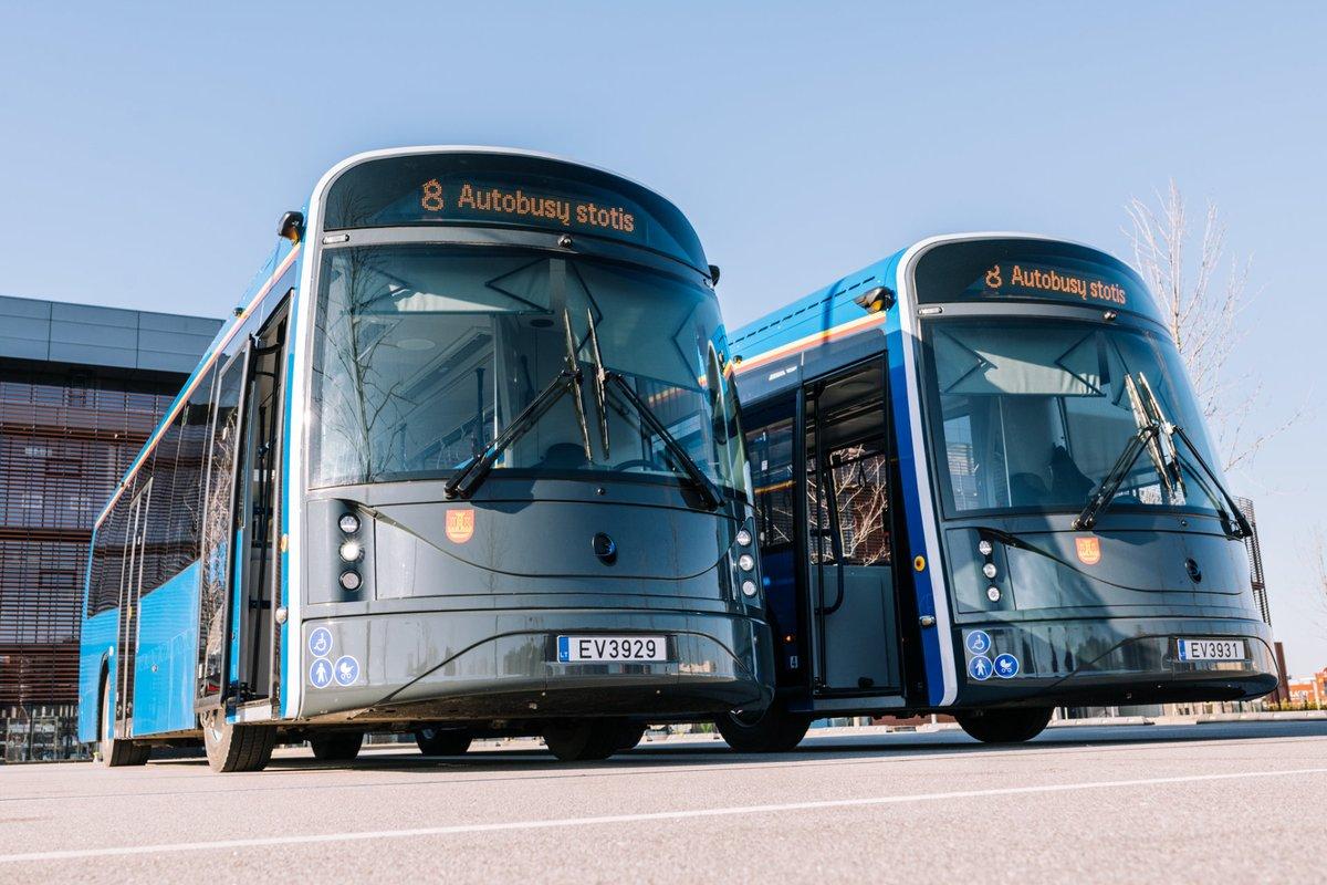 Литва выпускает собственные электробусы